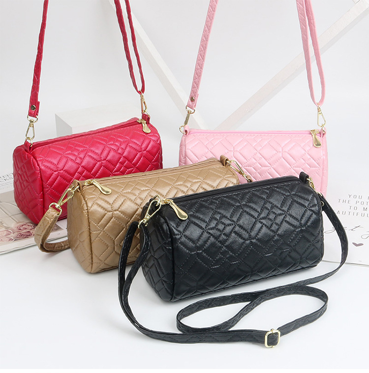 Sexy Dance Ladies Fashion Quilted Shoulder Bag Women Chain Strap