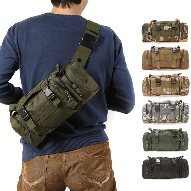 New Camouflage Multifunctional Lure Bag Men's Waist Bag - Temu