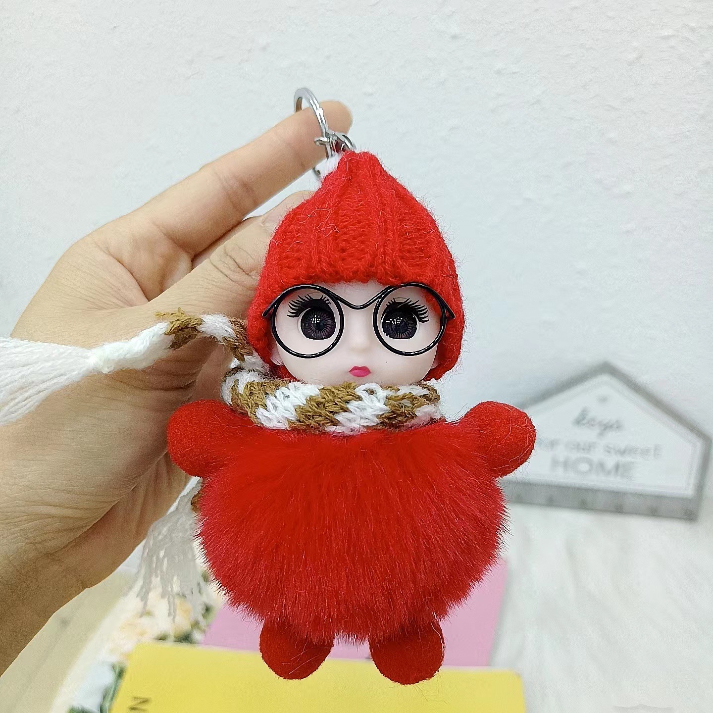 Doll Keychain Schoolbag Pendant, Cute Keychain Accessories