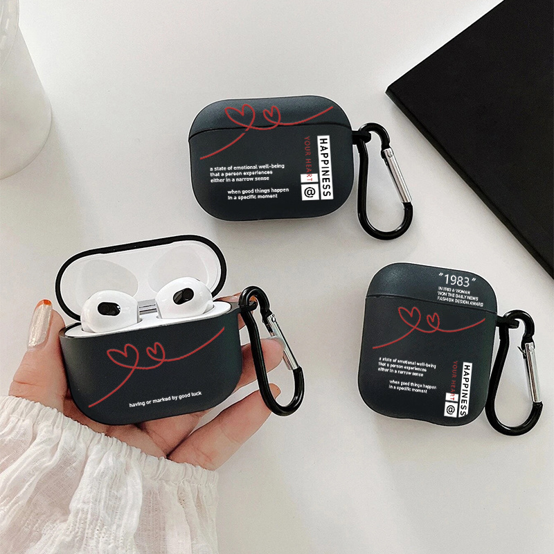 Funda para auriculares corazón