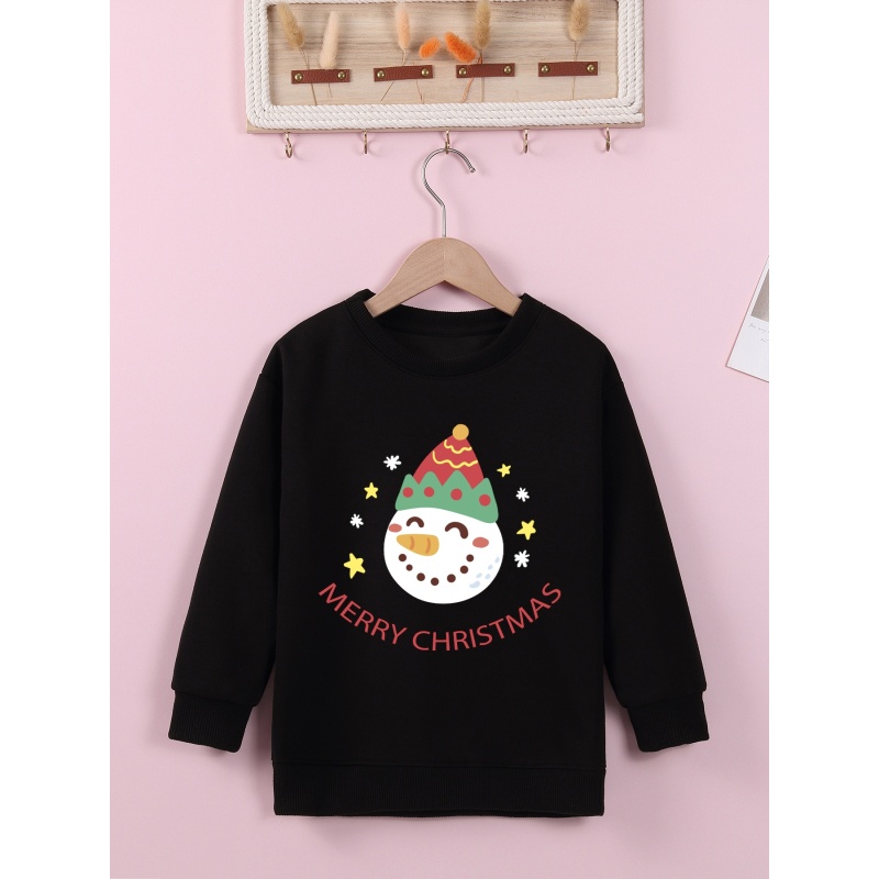 Comprar Sudaderas con capucha para niños de 5 a 14 años, jersey para niñas,  otoño, estampado de muñeco de nieve 3D, regalo de Navidad y Halloween para  adolescentes, nueva sudadera para niños