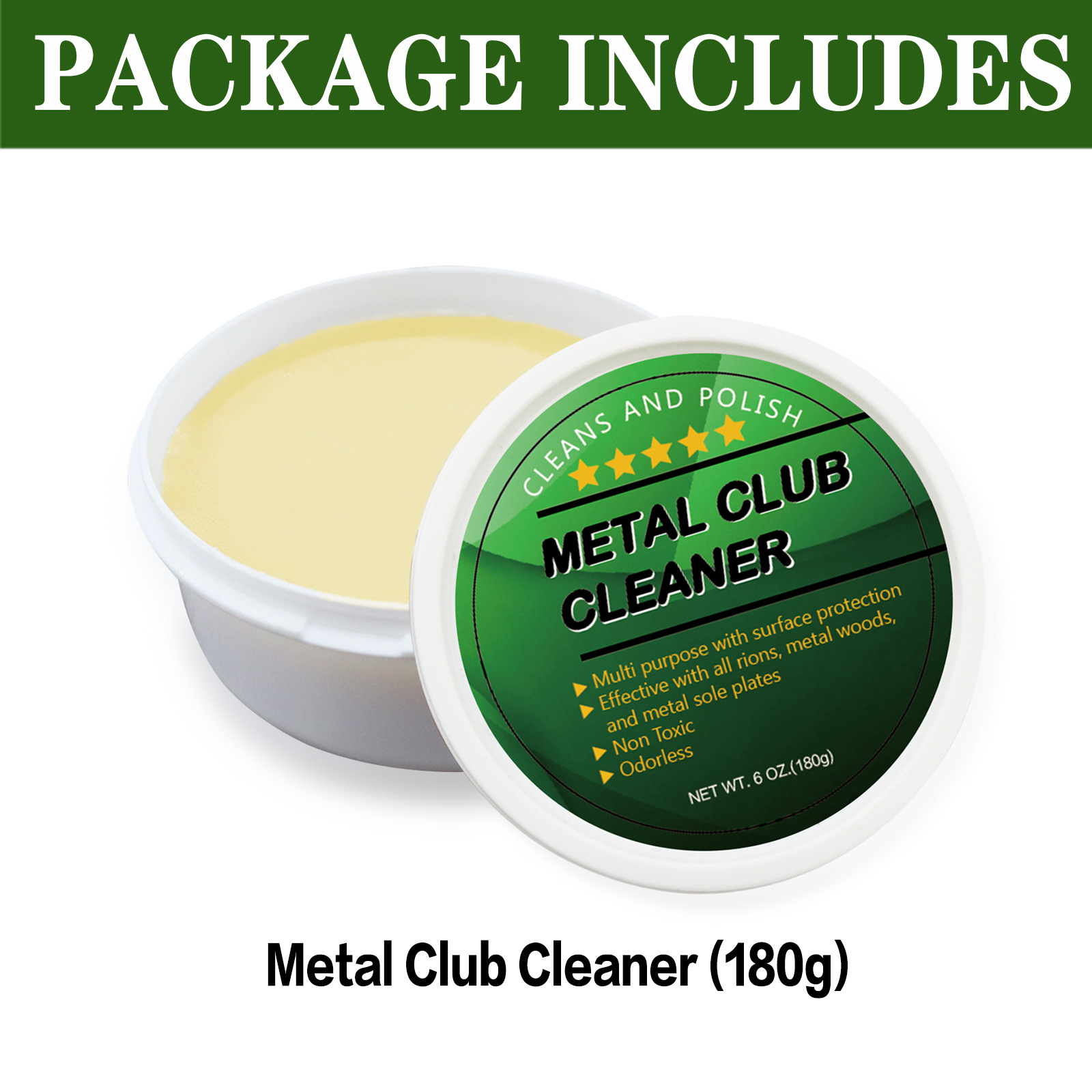 Golf Club Cleaning Buffing Paste Set Contains Golf Cleaning - Temu