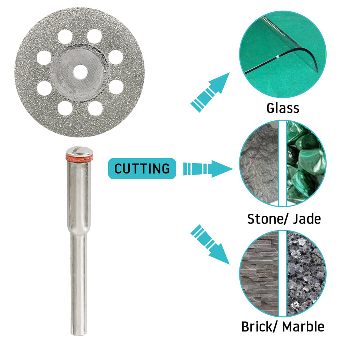 Disques de Coupe pour Dremel, HSS, Lame Mini Scie Circulaire pour Couper  Bois, Plastique et Métal : : Bricolage