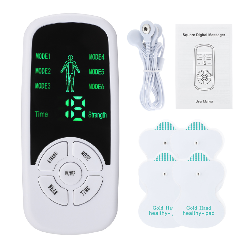 EMS TENS Unit Muscle Stimulator for Pain Relief Therapy,72 Modes Electronic  Pulse Muscle Massager, 40 Level Intensity tens stim Machine,with 12  Electrode Pads/Storage Bag