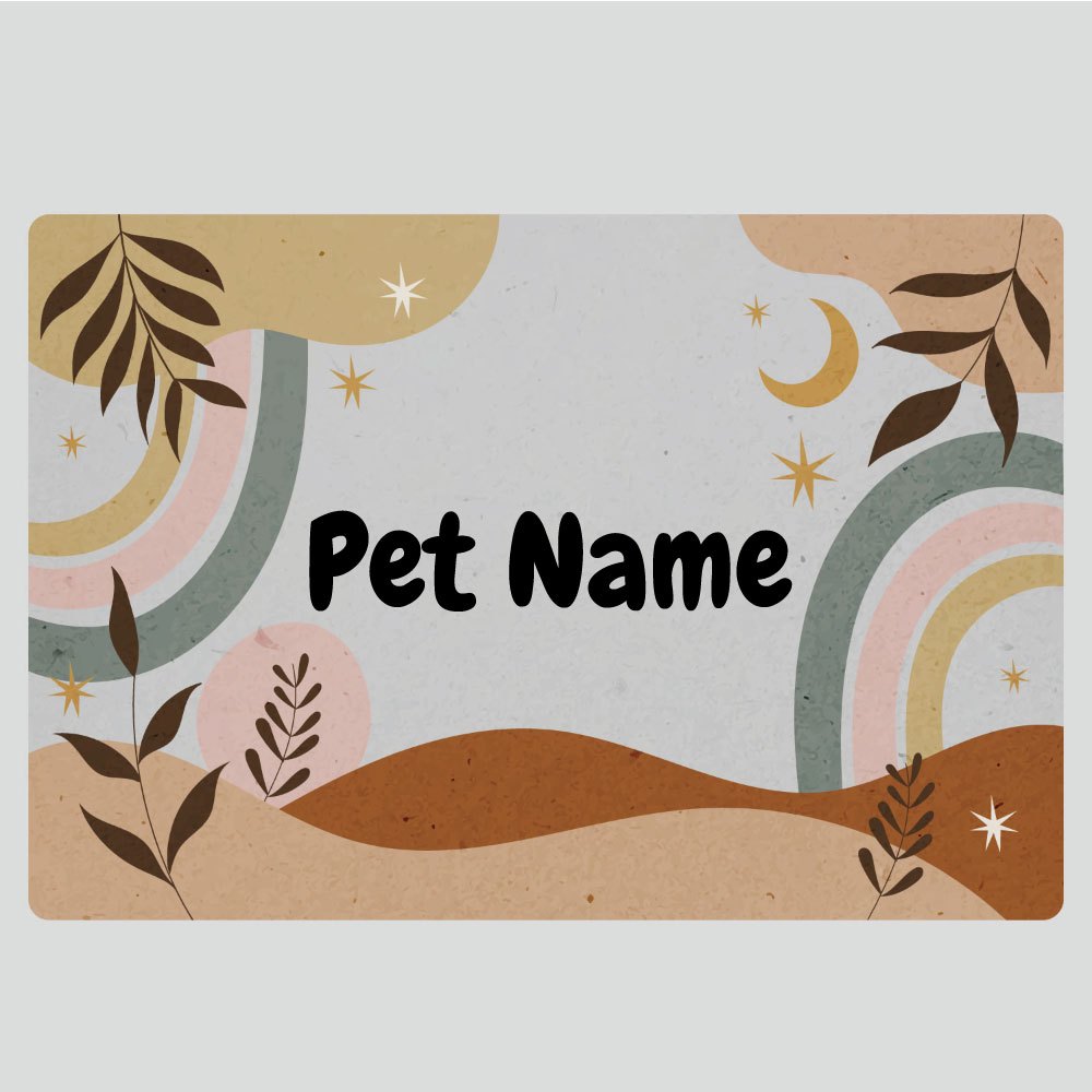 Personalized Dog Cat Food Mat, Pu Leather Dog Bowl Mat Custom Pet Name Dog  Feeding Mat For Food And Water, Waterproof Oil-proof Pet Dog Placemat With  Non-slip Bottom - Temu