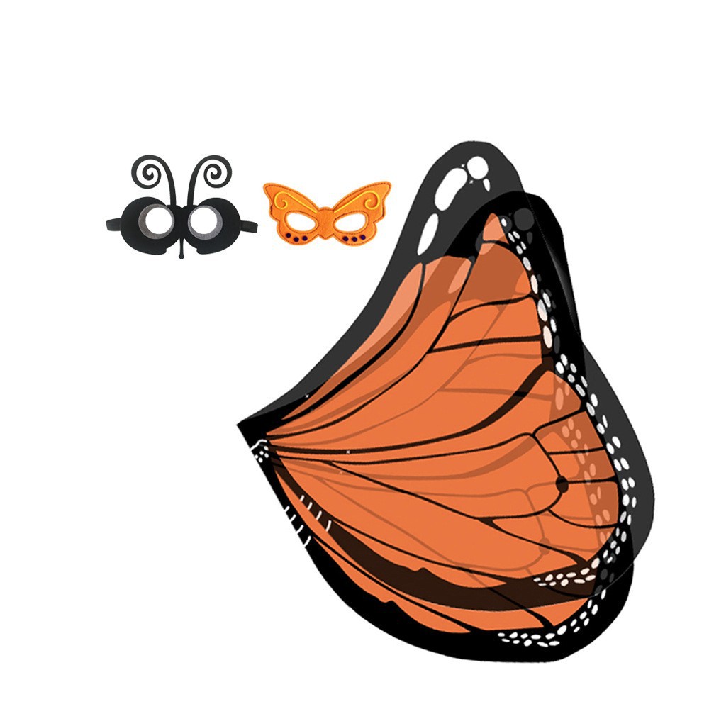 monarch butterfly mask template