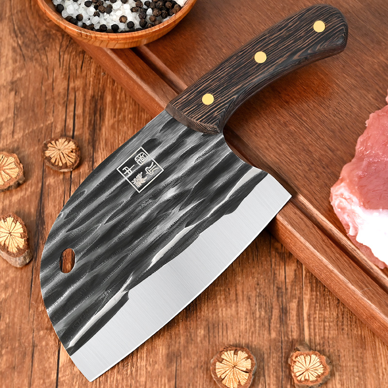 Stainless Steel Kitchen Utility Knife, Forged Boning Knives Vegetable Meat  Cleaver, Bbq Knife For Camping, Barbecue, Outdoor - Temu