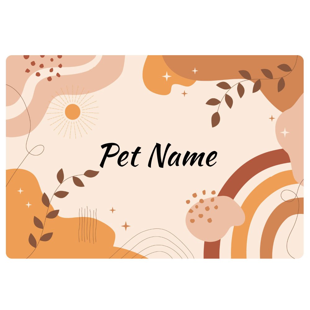 Pet Floor Mat Dog Feeding Mat Waterproof Oil Proof Pu - Temu