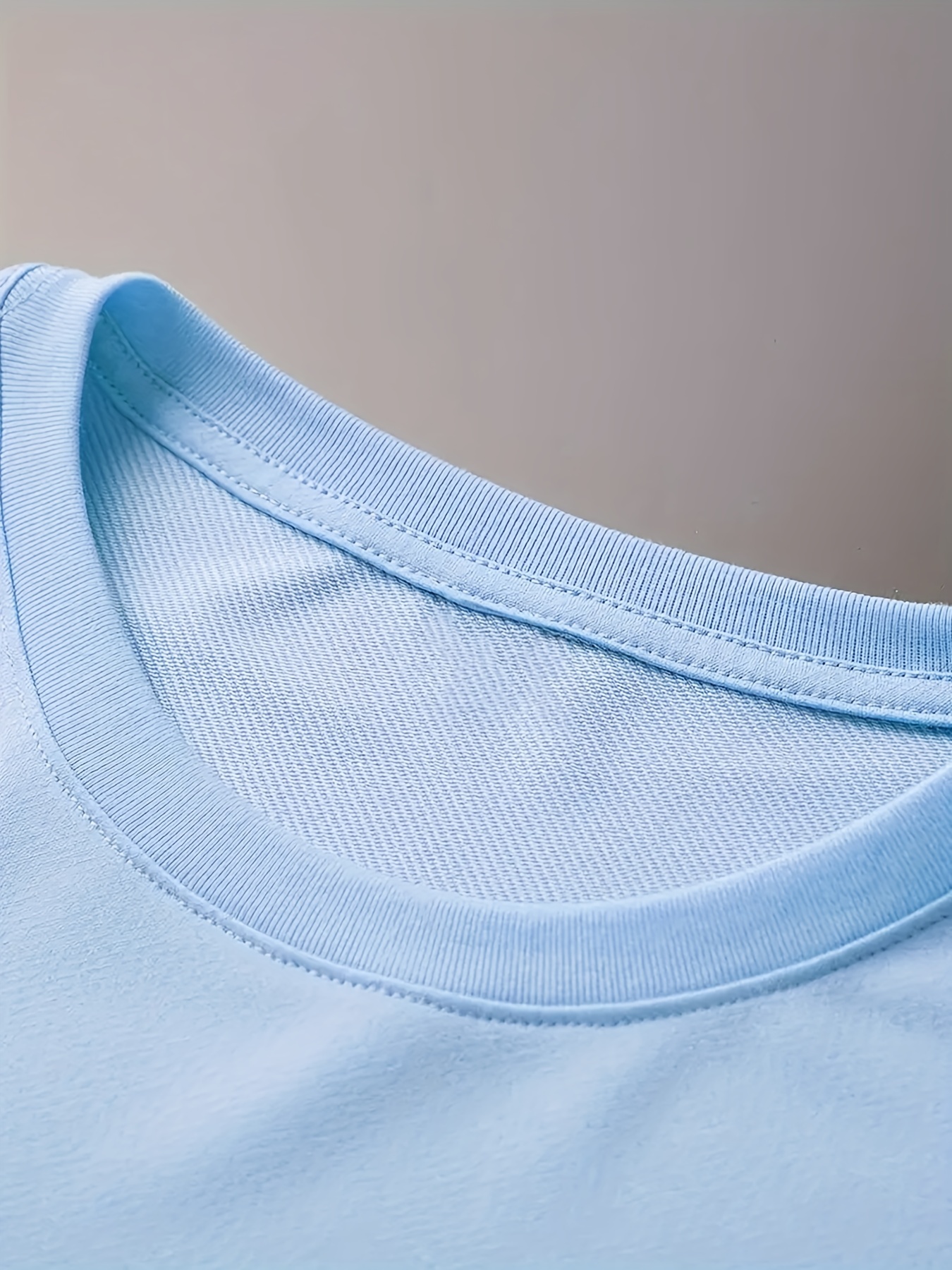 Herren T-Shirt Aus Baumwolle - Lässiges Basic Shirt Mit Logo-Druck Für Sommer Und Alltag