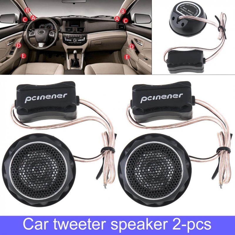 Car Tweeters Speakers High Efficiency Mini Dome Tweeter Cars - Temu