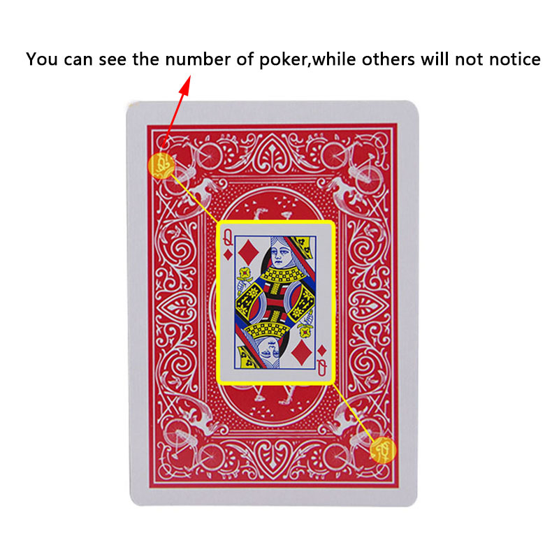 New Secret Mark Poker See Through Playing Cards Magic Toys - Temu