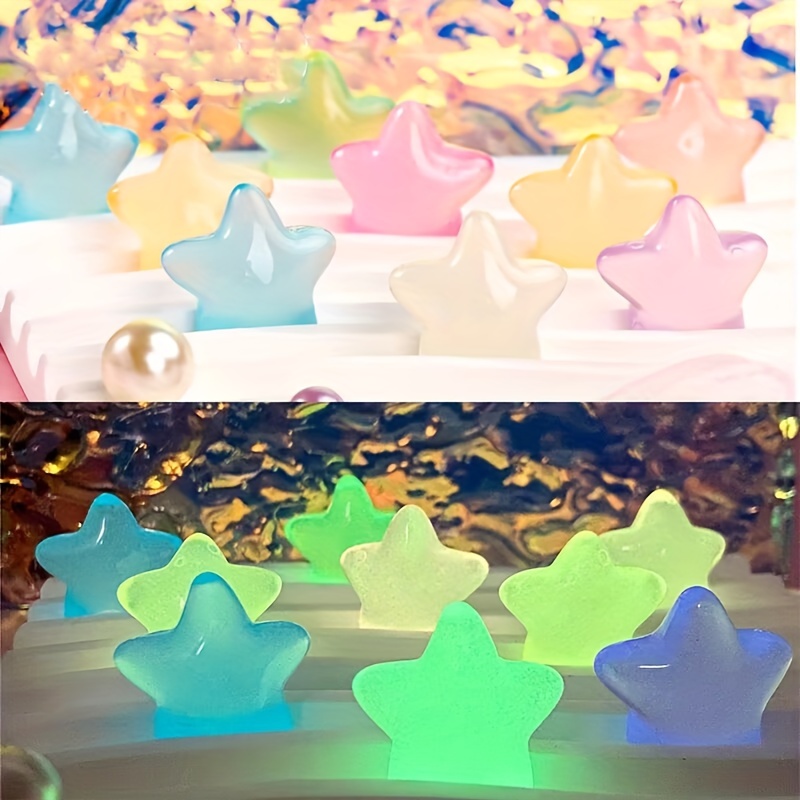 6 Uds Decoraciones Estrellas Mar Resina Pecera Pecera - Temu Mexico