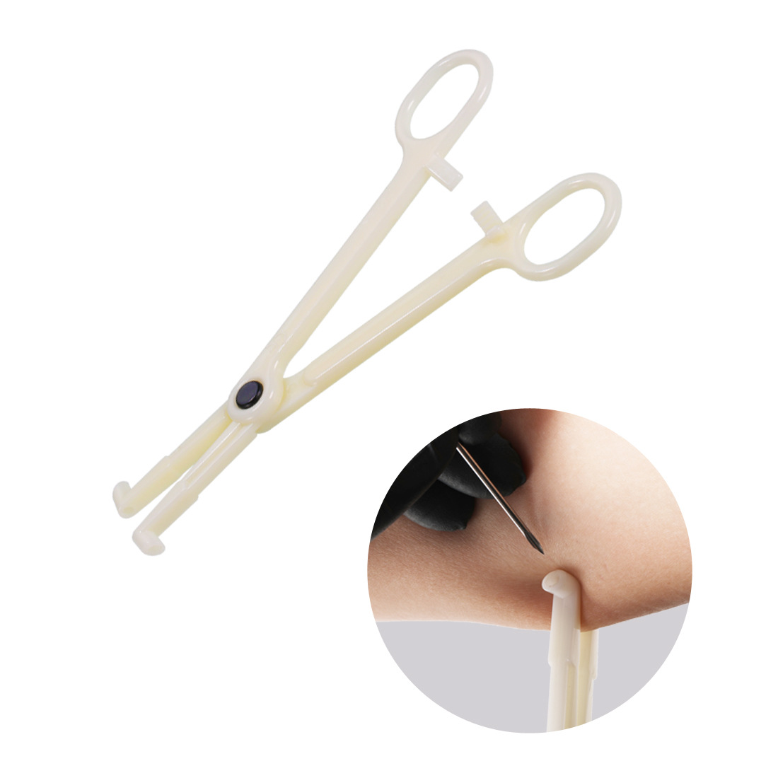 1/4 Pièces Profession Acrylique Jetable Corps Piercing Outil Pince En  Plastique Pince Corps Oreille Lèvre Nombril Nez Langue Sourcil Piercing  Pince Outil - Temu Belgium