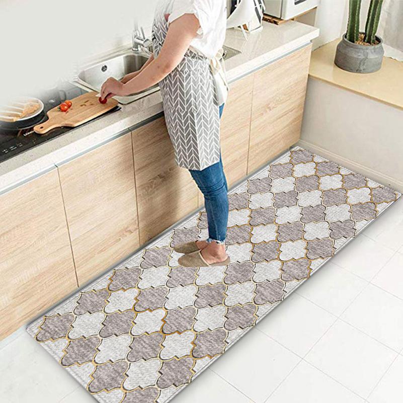Rubber Backing Kitchen Floor Mat Non slip Waterproof Oil - Temu