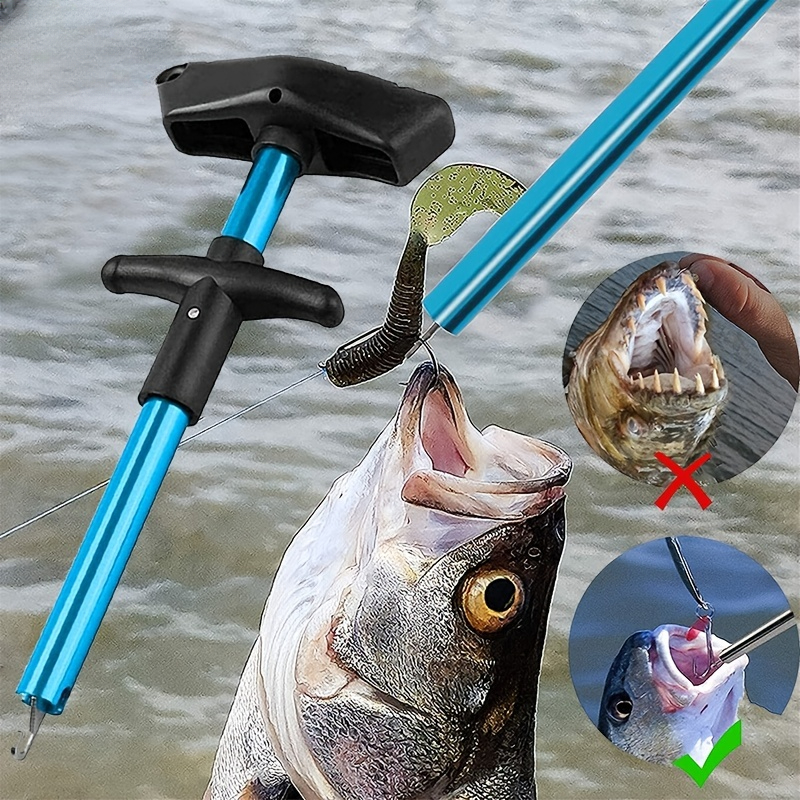 SAMSFX Fishing Treble Hook Remover Plastic  