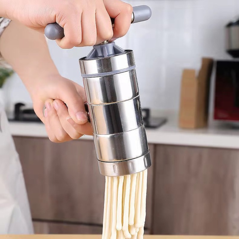 Manual Noodle Making Machine With 6 Noodle Mould Hand - Temu