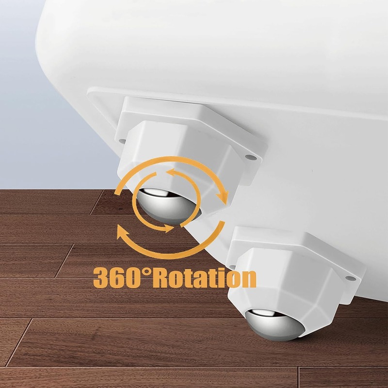 Mini Caster Wheels For Small Appliances 360°rotation Self - Temu