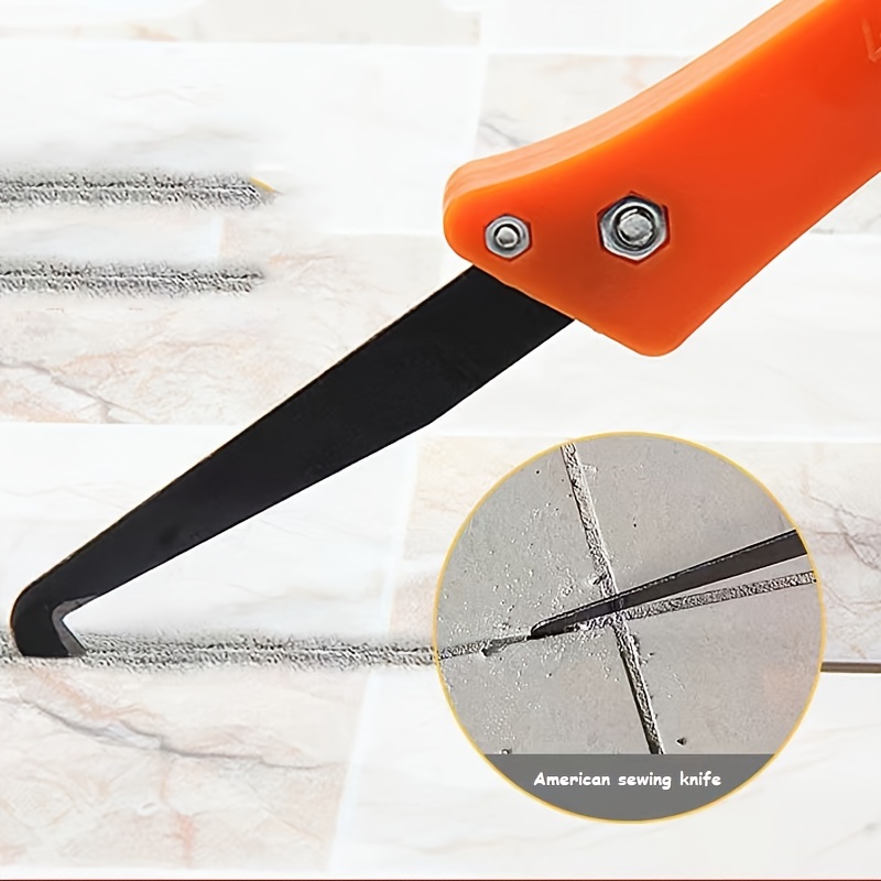 Grout Removal Tool, Caulking Removal Tool, Grout Cleaner, Scraper, Scrubber  Brush, Tile Joint Cleaning Brush, Remove Grout or Cleaning for Tile Joints