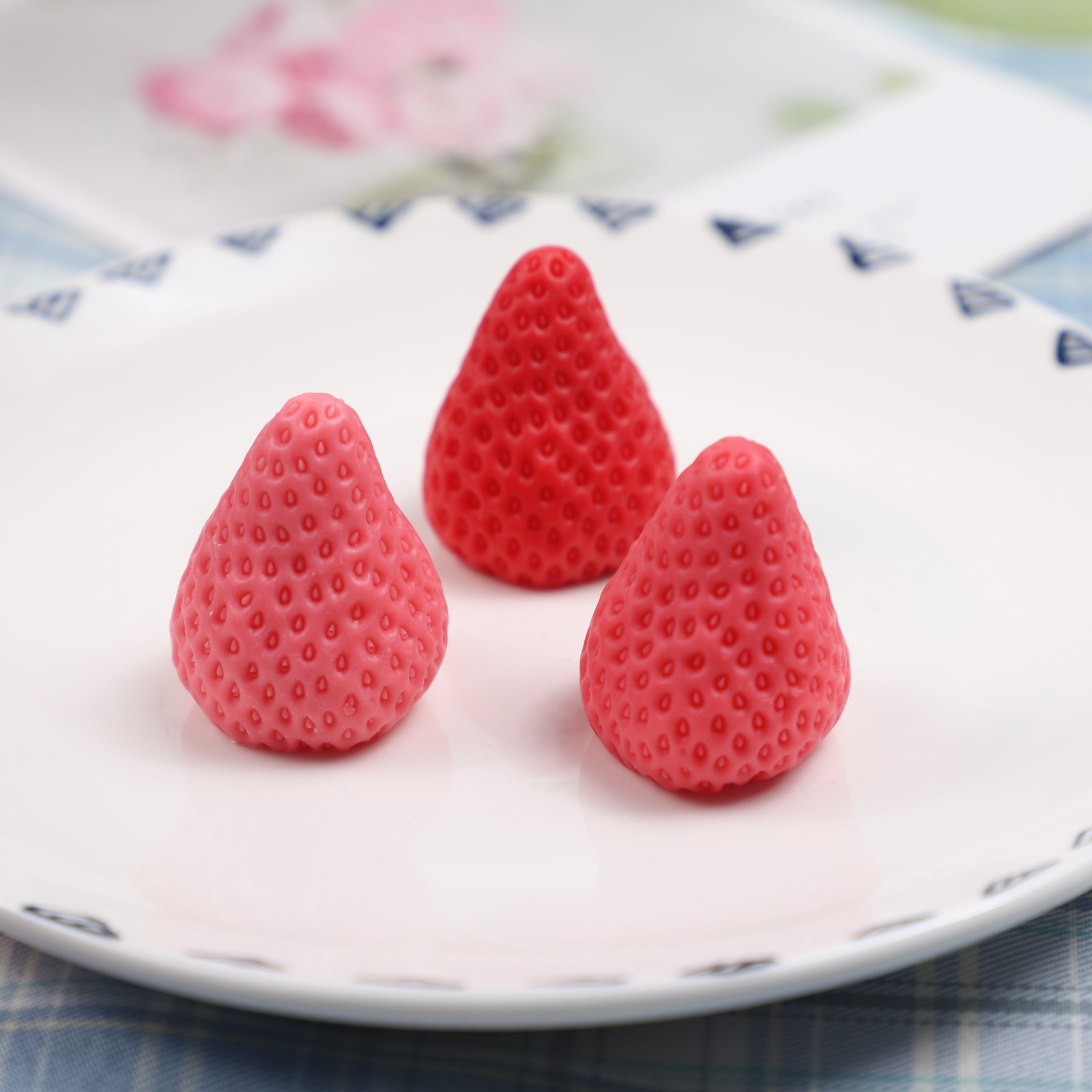 3D Strawberry Silicone Mold-strawberry Candle Mold-strawberry Fondant  Mold-chocolate Cake Decor Mold-aromatherapy Candle Mold -  Israel