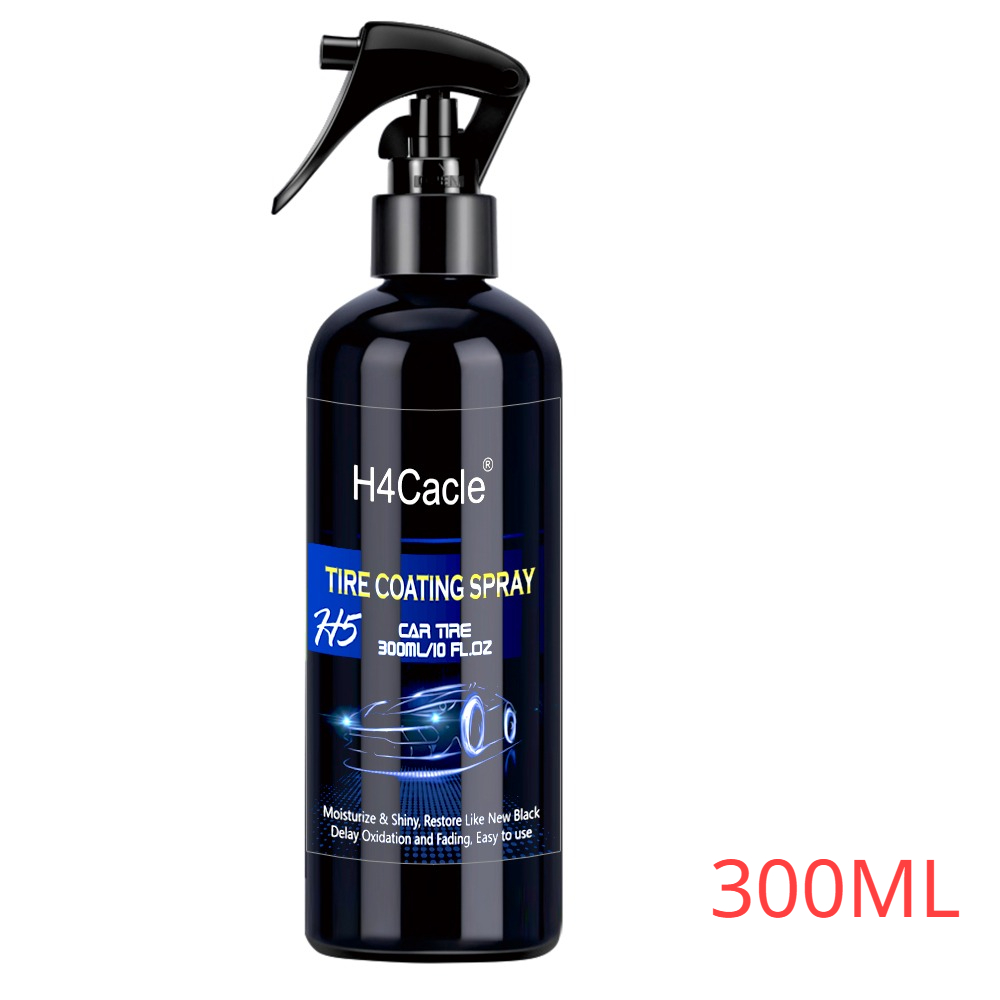 300ml Tire Coating Spray High Gloss Tire Shine And Protectant Auto Wheel  Refurbishing Cleaning Coating Agent For Auto Wheels - AliExpress