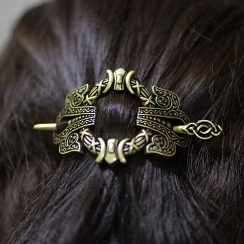 Viking Hair Clips Celtic Knot Hair Pins Vintage Hair Sticks - Temu