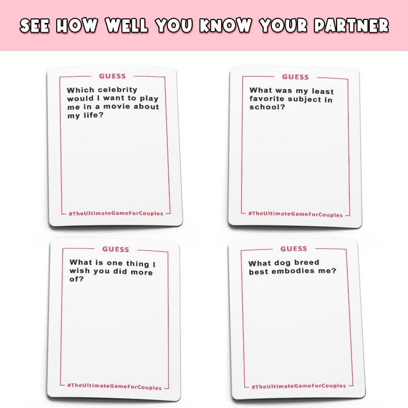 Jogo de cartas para casais – Tell Me For Casais – Presentes para