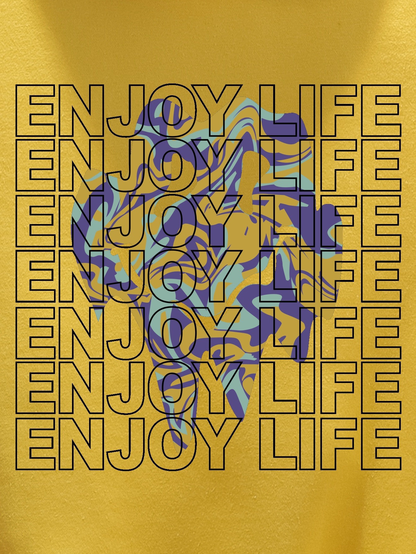 Enjoy Life Graphic Hoodie