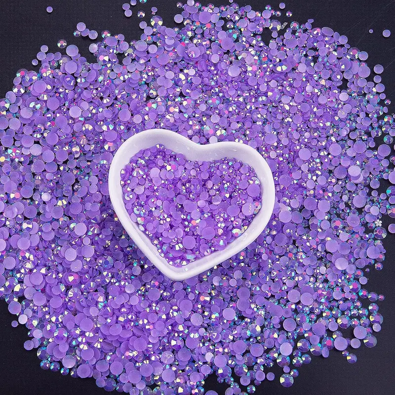 Resin Rhinestones Bulk, 17 Colors Light Ab Flatback Round Jelly Rhinestones  Bedazzling Non Hotfix Crystal Gems Large Quantity For Diy Crafts Clothes  Tumblers Face Makeup Manicure And Tweezers + Pen - Temu