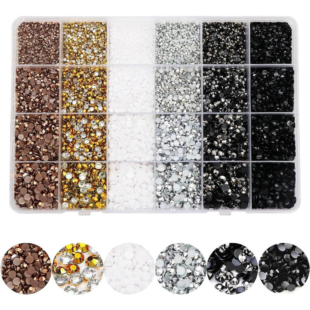 Multi Size Flatback Rhinestones shiny Resin Jelly - Temu