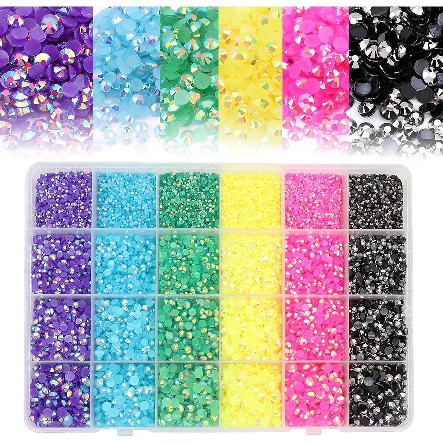 Resin Flatback Rhinestones Jelly Flatback Rhinestones - Temu