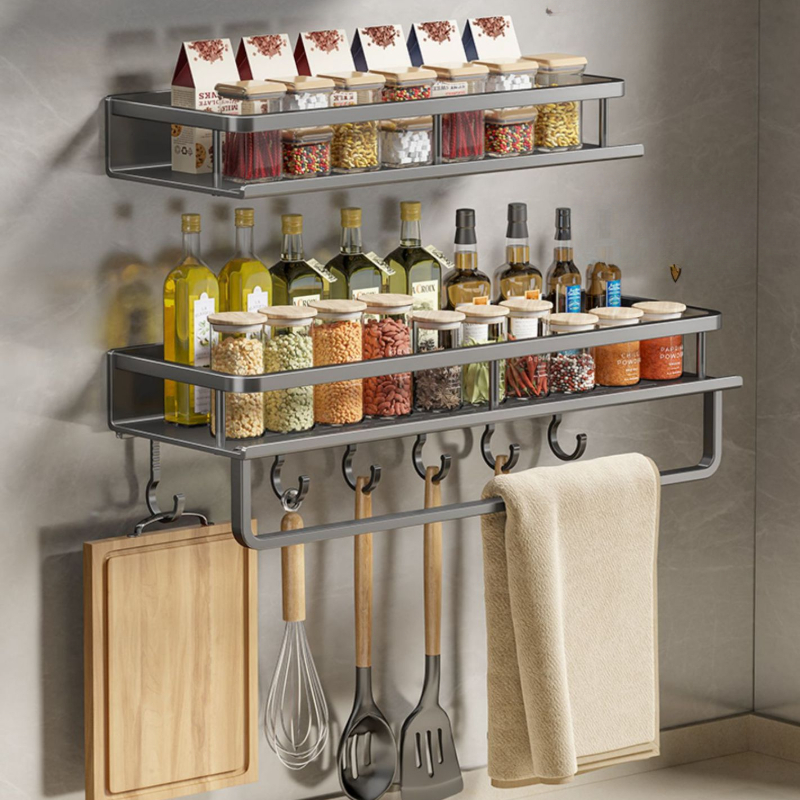 Kitchen Rack Spoon Board Storage Hook Removable - Temu