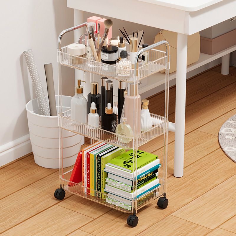 3-tier Rolling Cart, Utility Cart With Lockable Wheels, Storage Craft Art  Cart Trolley Organizer Serving Cart Easy Assembly For Office, Bathroom,  Kitchen, Kids' Room, Classroom - Temu Japan