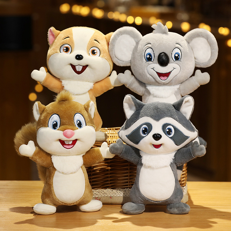 Nuevo Kawaii-muñeco de peluche Koala, animales de peluche con árbol que  camina, regalo de cumpleaños para niños de alta calidad zhangyuxiang LED