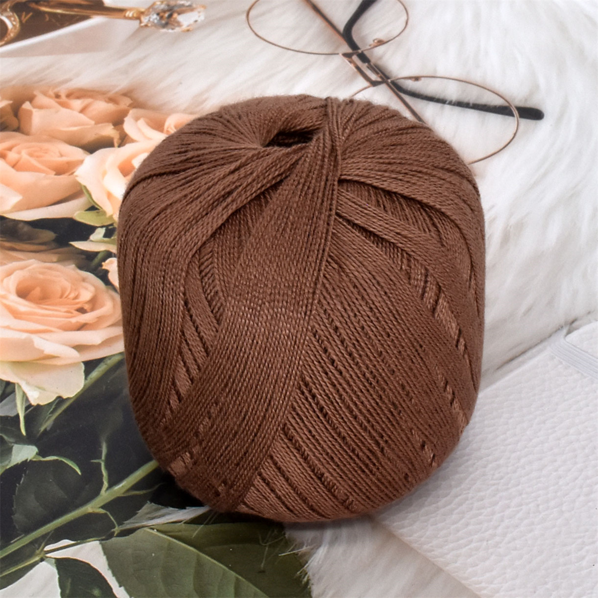 Lace Yarn For Hand Knitting Thin Crochet Yarn Worsted Thread - Temu