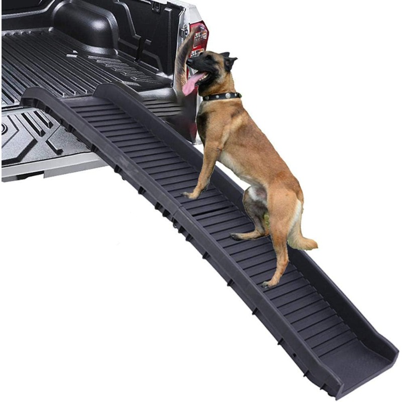 Rampe d'accès aluminium pour gros chien