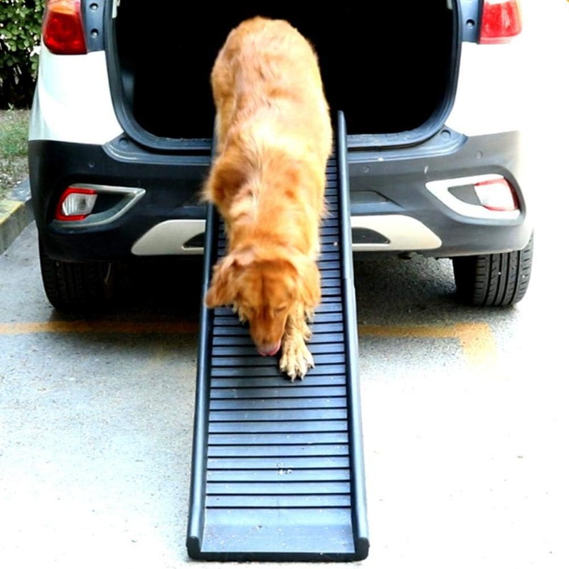Dog Ramp For Car Plegable Pasos Mascotas Portátil Escalera - Temu