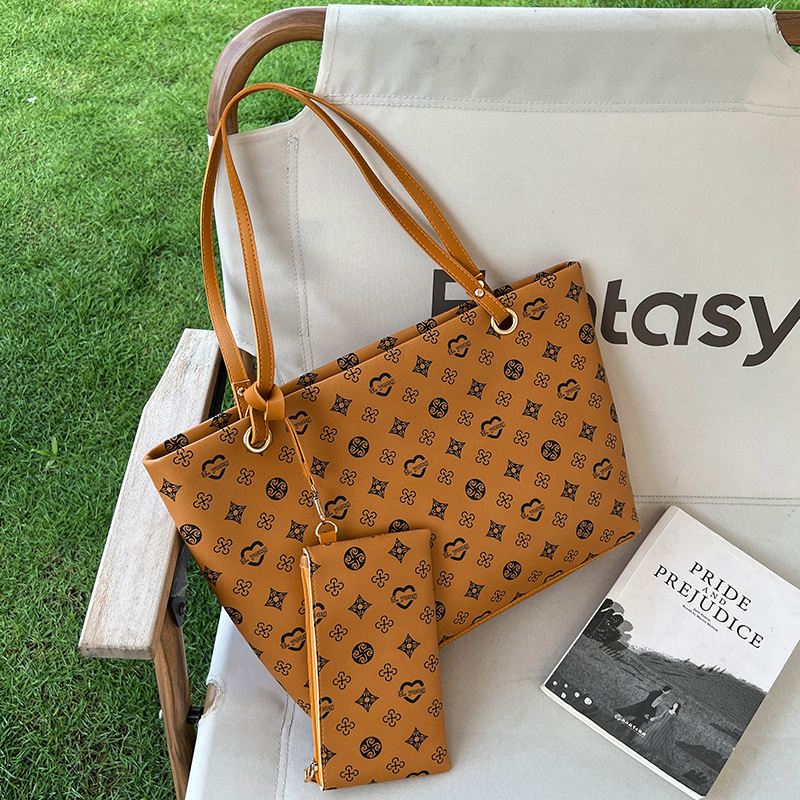 Louis Vuitton Classic Medium Tote Bag Monogram Pattern In Brown