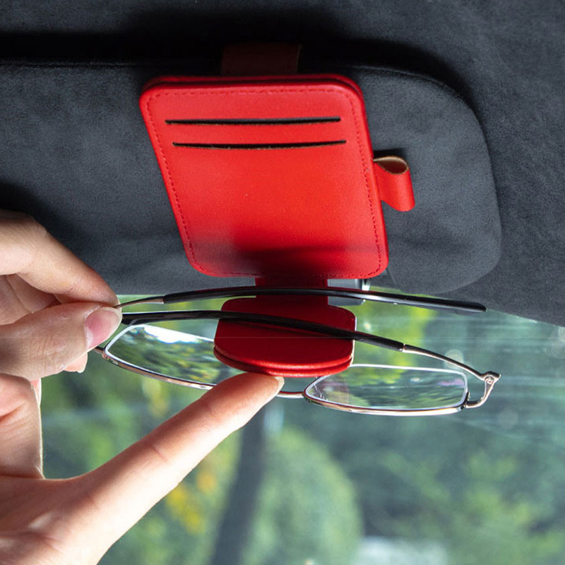 Auto Sonnenbrille halter im Auto magnetische Auto Sonnenblende Brille Fall  für Brille Auto Karte Brille Aufbewahrung sclip Auto Zubehör