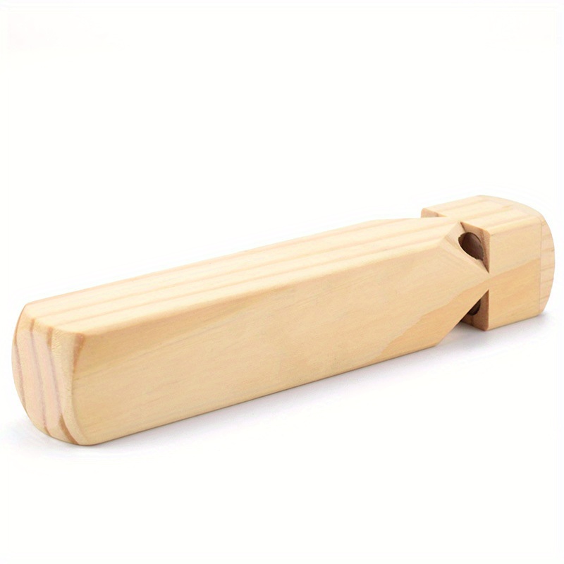 Wooden Train Whistle for Kids - 18.8 cm Steam Locomotive Sound Maker, Natural Wood Conductors Toy for Birthday Party Favors, Christmas Stocking Stuffers & Parent-Child Learning Games, Educational Toy | Playful Design | Smooth Texture, Train Toy
