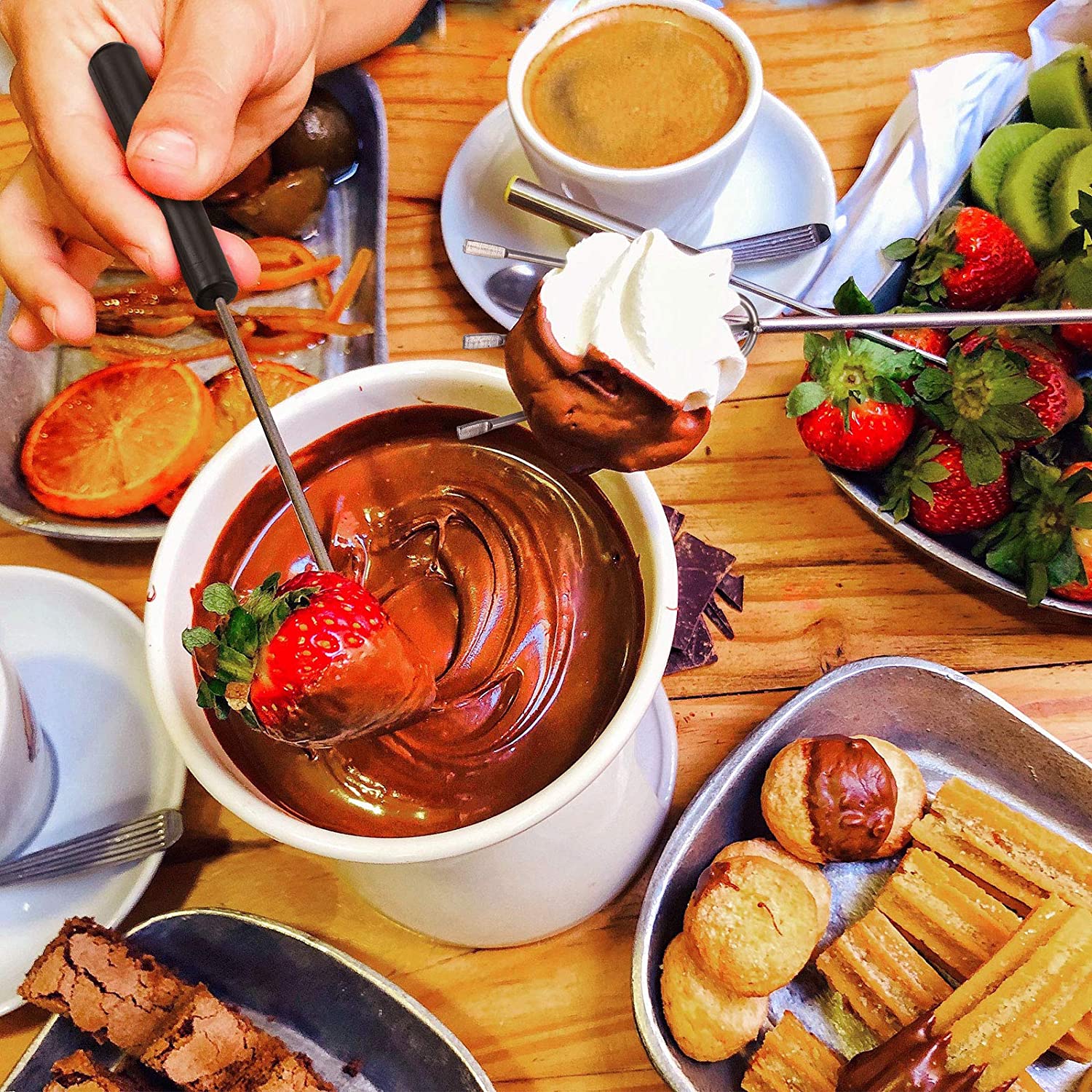 Candy Dipping Tools Chocolate Dipping Fork Spoons Set Temu