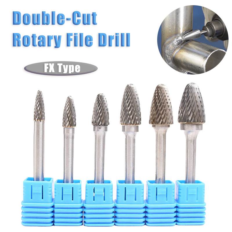 Ax Double Cut Tungsten Carbide Rotary File Drill Milling - Temu