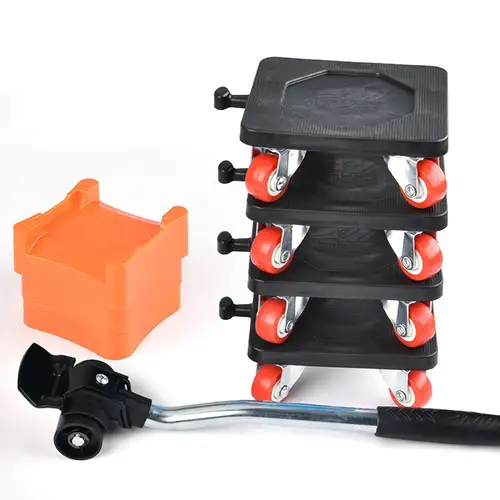 Move Heavy Duty Furniture Lifter, 4 Sliders Moving Wheels Set, Moving  Furniture Roller Wheel Furniture Mover Dolly Tool Set