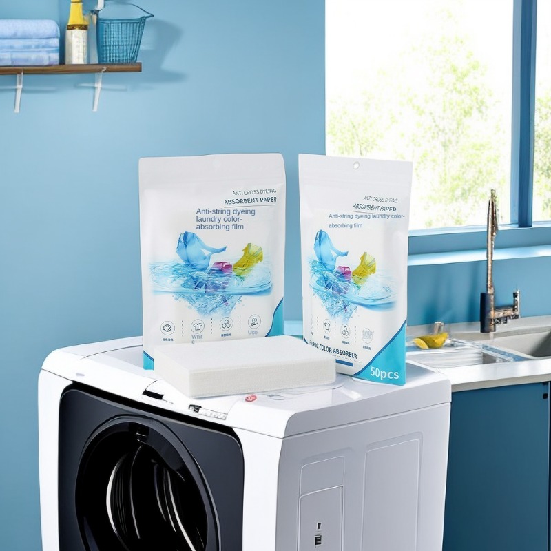 300pcs Color Catcher Sheet Washing Machine Proof Color Absorption