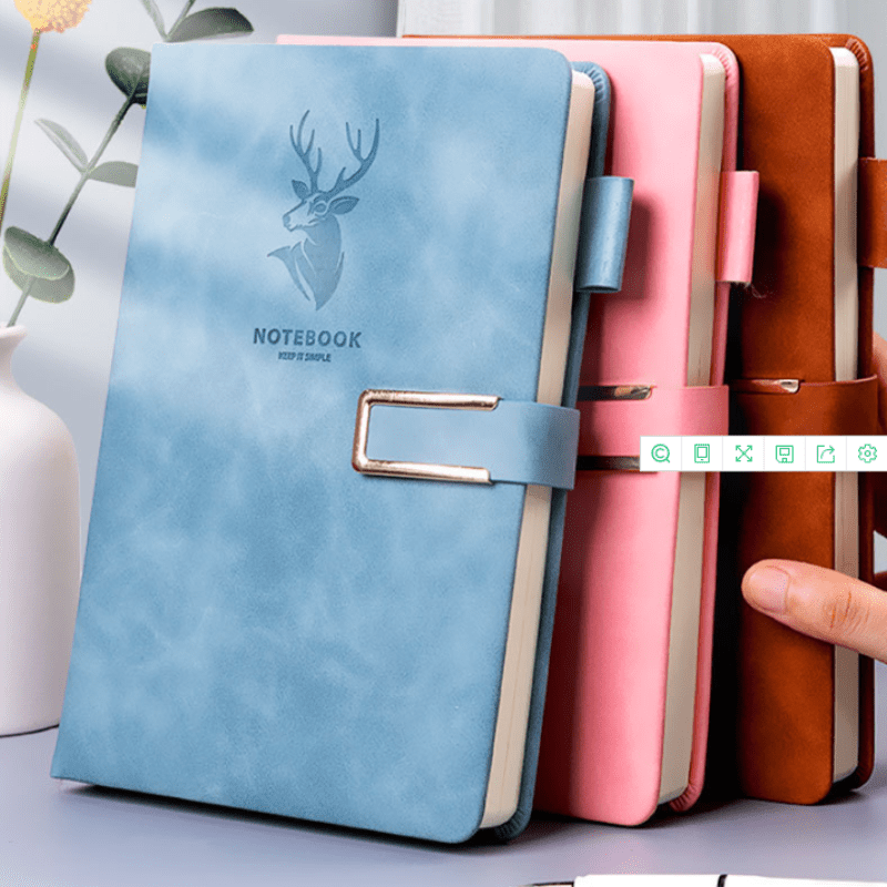 360 Pages Soft Leather A5 Anime Notebook Gift For Friends - Temu