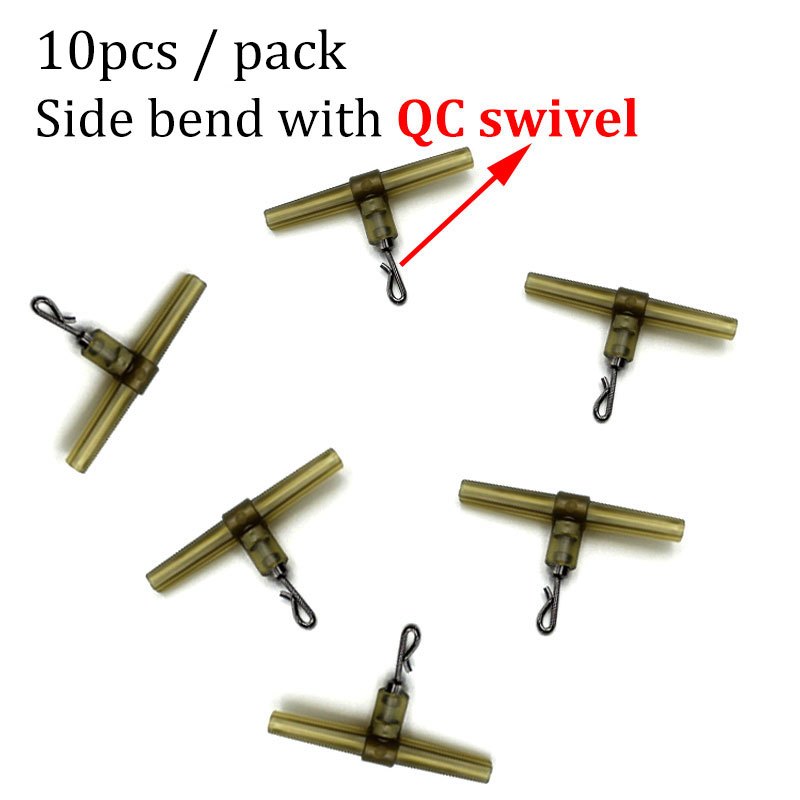 Carp Fishing Accessories Kit Side Bends With Swivel Anti Tangle