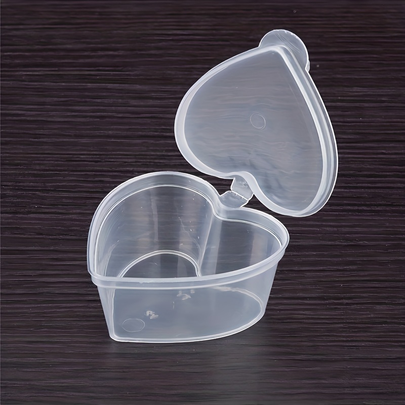 50Pcs 25/30/40ml Plastic Takeaway Sauce Cup Containers Food Box