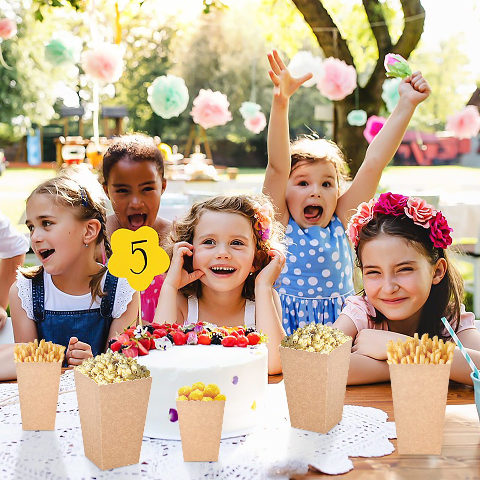 50 Pezzi Contenitori Popcorn Piccoli Sacchetti Carta Popcorn - Temu Italy