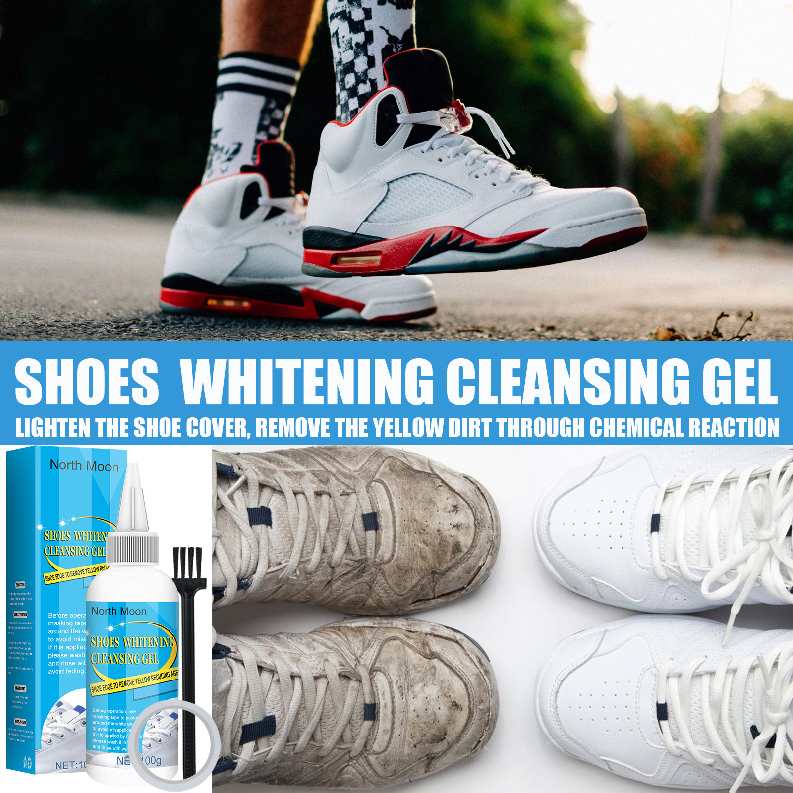 Shoe Magic Brush Cleaning Cream Wipe White Shoe Cleaning - Temu