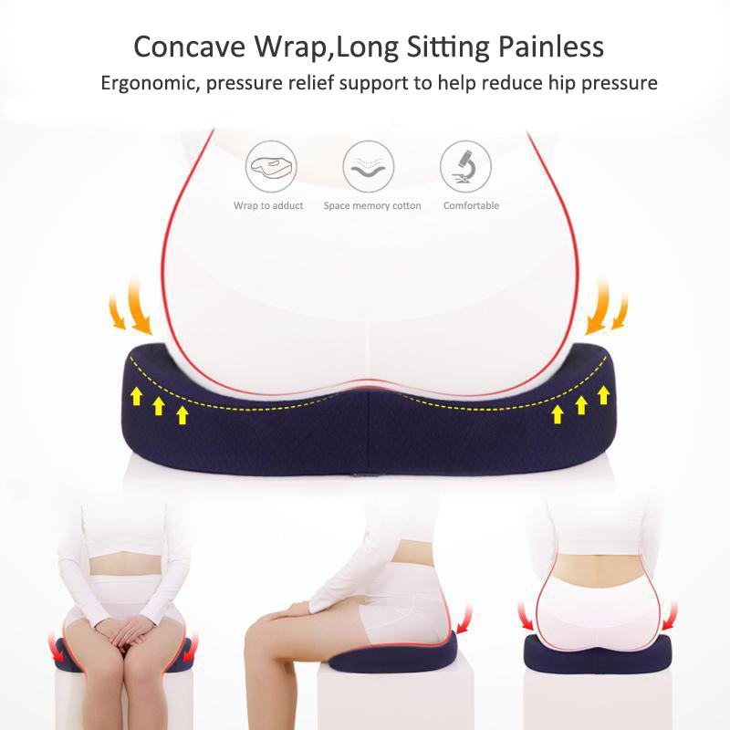Corrective Posture Health Seat Cushion Waist Cushion Office Cushion Student  Chair Breathable Pregnant Woman Waist Cushion - AliExpress