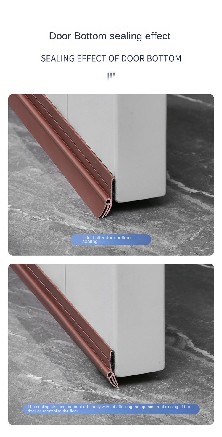 Door Draft Stopper Door Seal Noise Blocker Bottom Temu